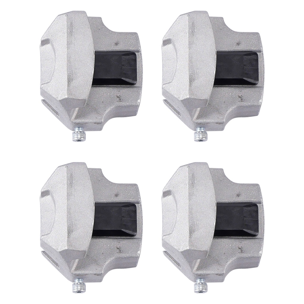 Protective adapter set for alloy wheels