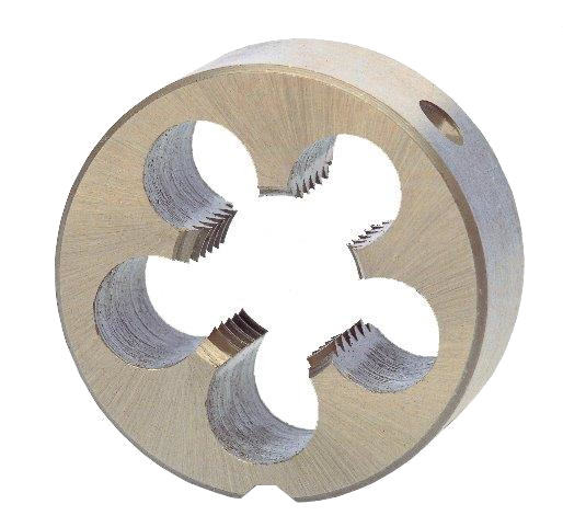 Round dies M8 HSS-G fully ground DIN EN 22568