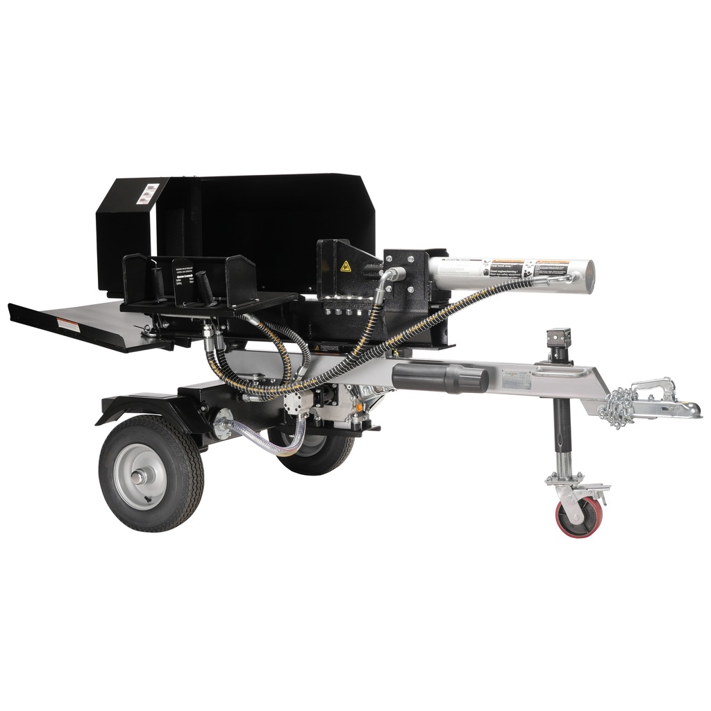 Log splitter 22 ton with gasoline engine horizontal