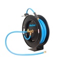 Blubird Rubber retractable air hose reel single arm 10mm x 10mtr