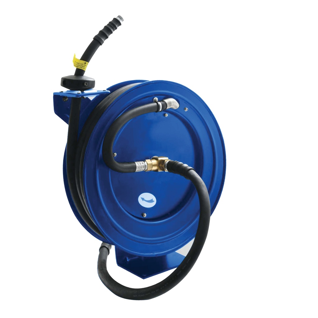 Oilshield Rubber farm fuel hose reel 19mm x 15mtr