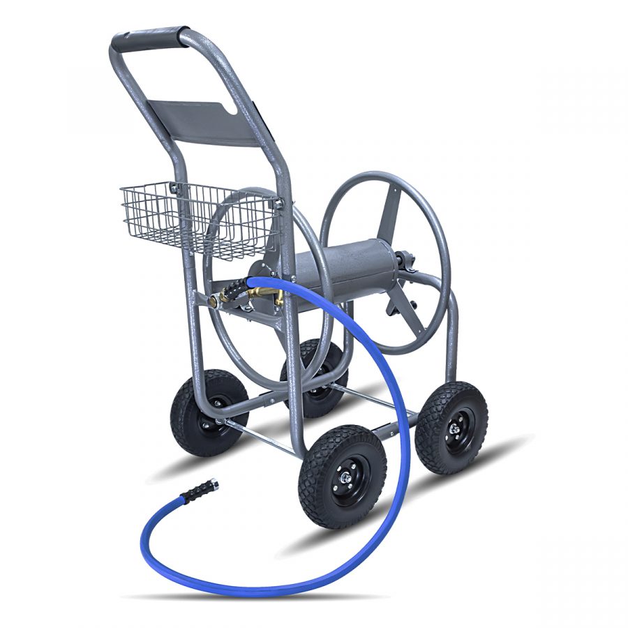 Bluseal Heavy-duty hose reel cart with 3/4" GHT (empty)