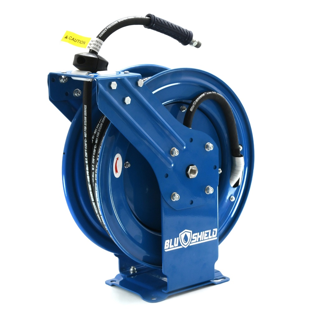 Blushield Rubber pressure washer reel dual arm 06mm x 30mtr