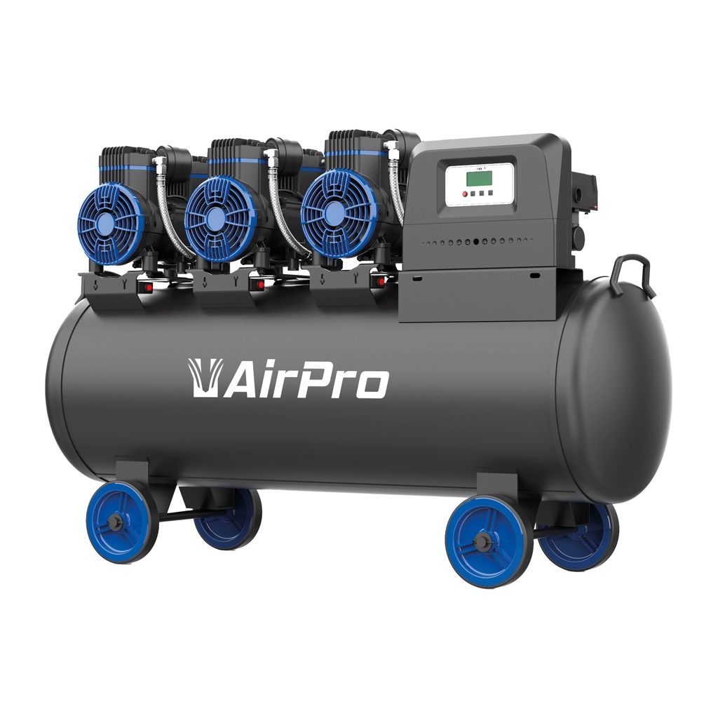 Compressor oil free 3x1hp 100L tank