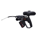 Cordless wire puller 2x 4.0Ah battery + charger 80kg 20m