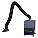 Mobile welding fume extractor 0.75 kW 1000 m³/h