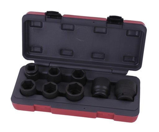 [250017] Impact socket set 3/4" 8 pieces professional