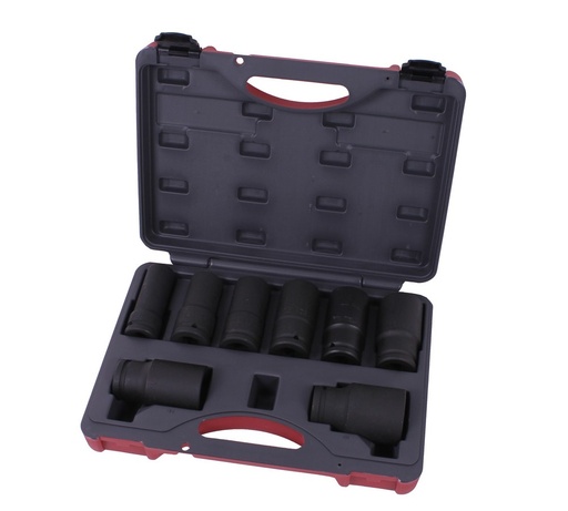 [250018] Deep impact socket set 3/4" 8 pieces professional