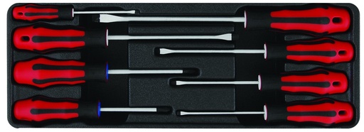 [910009] Screwdriver set 8 pieces professional