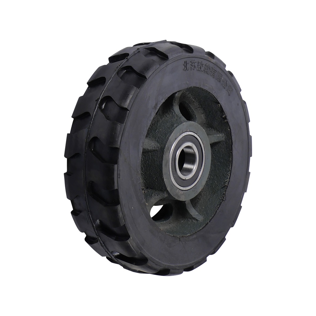 Loose wheel 250 x 70mm massive rubber | Valkenpower