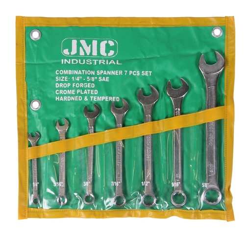 [CS7E] Combination wrench set sae 7 pieces