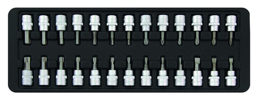 [910039] Socket bit set 3/8" 26 pcs