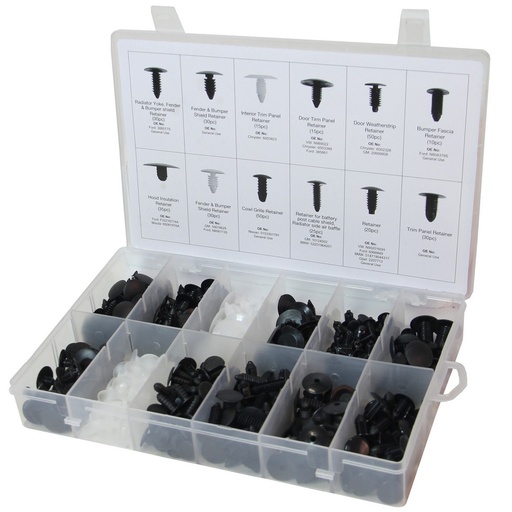 [XP340BPA] Bevestigingspluggen assortiment 340 delig