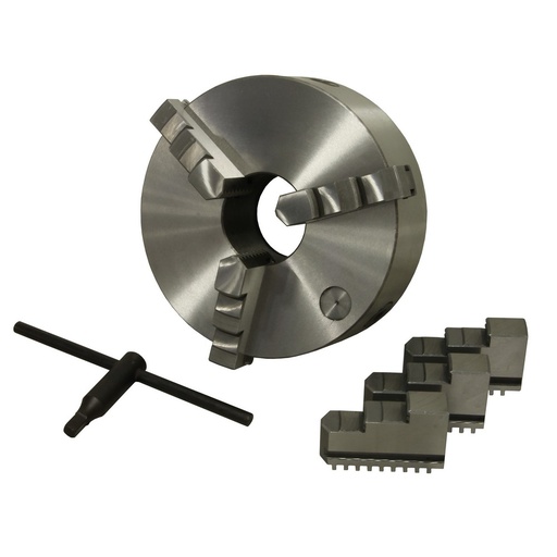 [K11125] Self-centering three-jaw chuck 125mm