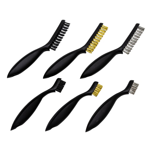 [SB6PCS] Steel brush set 6 pieces