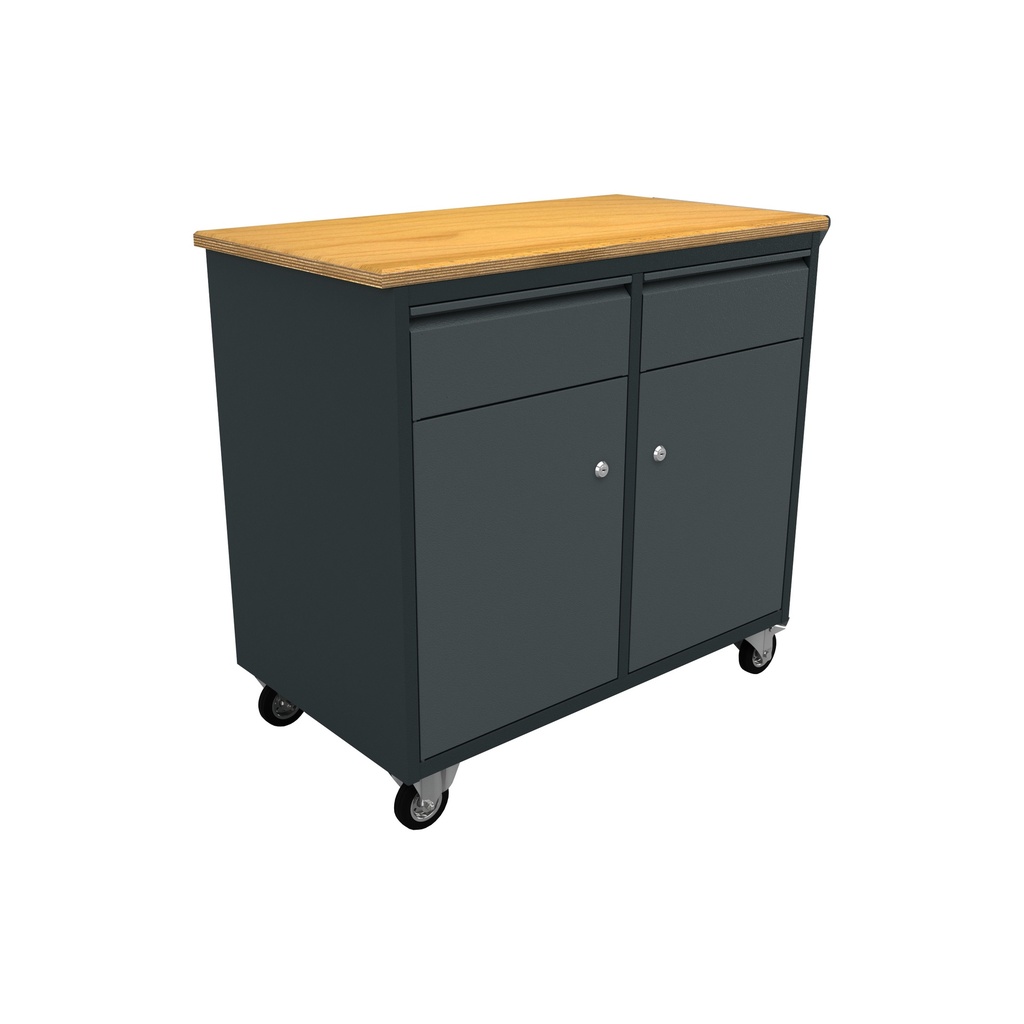 Mobile workbench with deals drawers