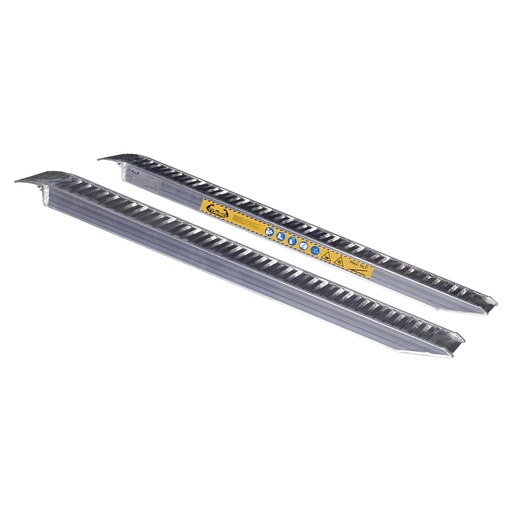 [CR23K29I] Car ramps set 2.3m 2950 kg aluminum