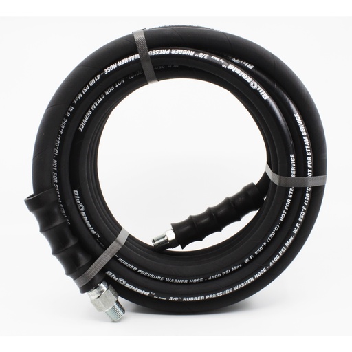 [PW0615M] Blushield Rubber pressure washer hose 06mm x 15mtr